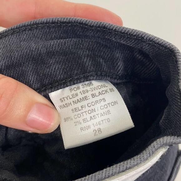 Redone Double Needle Black Jeans - Picture 7 of 7